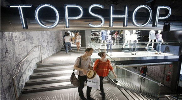 Topshop假日销售呈疲软状态 全年盈利估计锐减40%