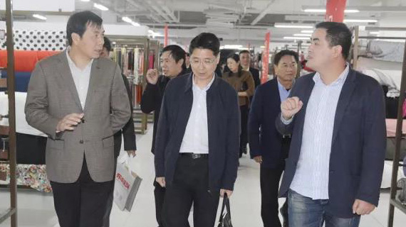 柯桥区政协领导、区政协工商联、无党派人士界别委员莅临我司指导工作