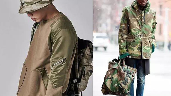 经典公式：男人+迷彩=帅