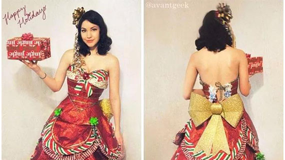 她靠自学成才，用废品设计出无数惊艳的公主裙！