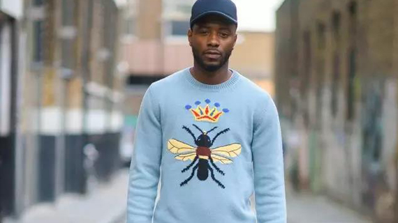 1718秋冬男装毛衫街拍分析--动感温暖