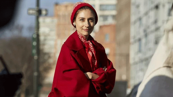 学习欧美时尚达人的初春搭配