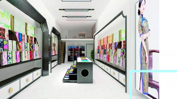 江南国际丝绸城装修工程进度实时报道