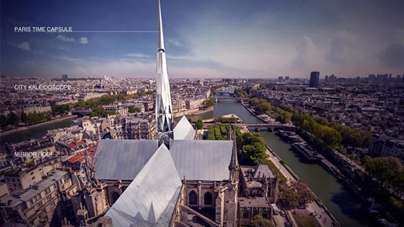 中国设计师夺冠！巴黎圣母院设计比赛结果出炉，大火后的伤痛设计师来“治愈”