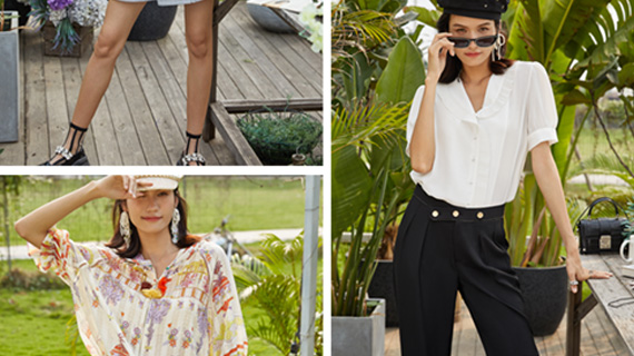 我是临港服装城巧媳妇丁雨丽，好政策带动好就业，好就业带来好日子！